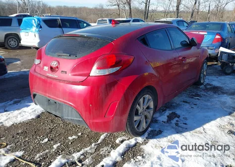 2016 Hyundai Veloster from USA, damaged, VIN KMHTC6AD4GU295692